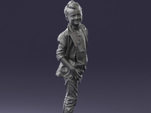 boy in pose 0275 3d print ready 3D 프린트 모델