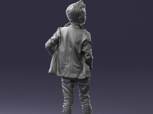 boy in pose 0275 3d print ready 3D 프린트 모델