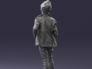 boy in pose 0275 3d print ready 3D 프린트 모델