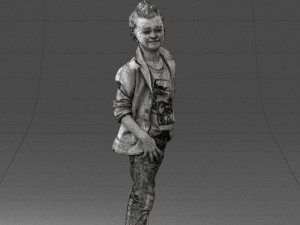 boy in pose 0275 3d print ready 3D 프린트 모델