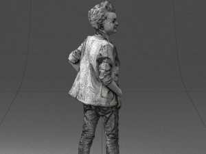 boy in pose 0275 3d print ready 3D 프린트 모델