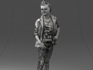 boy in pose 0275 3d print ready 3D 프린트 모델