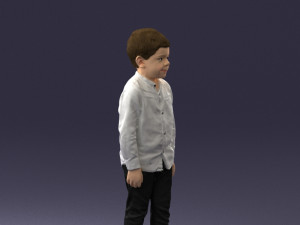 boy in pose 0278 Modelo 3D