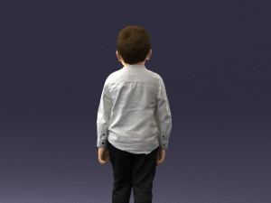 boy in pose 0278 Modelo 3D