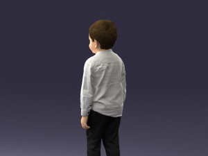 boy in pose 0278 Modelo 3D