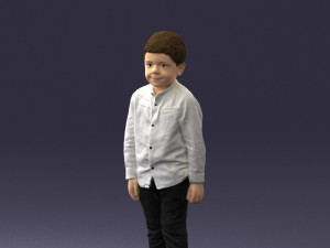 boy in pose 0278 Modelo 3D