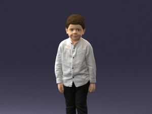 boy in pose 0278 Modelo 3D
