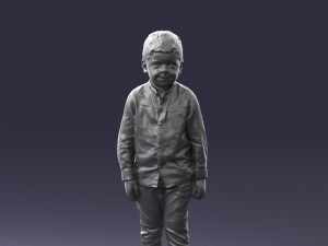 boy in pose 0278 Modelo 3D