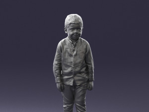 boy in pose 0278 Modelo 3D