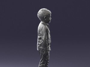 boy in pose 0278 Modelo 3D