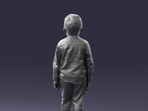 boy in pose 0278 Modelo 3D