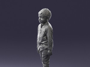 boy in pose 0278 Modelo 3D