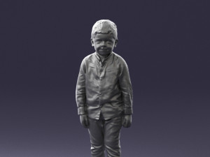 boy in pose 0278 Modelo 3D