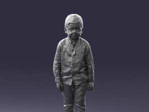boy in pose 0278 Modelo 3D