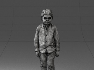 boy in pose 0278 Modelo 3D