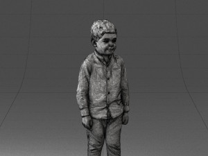 boy in pose 0278 Modelo 3D