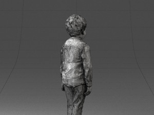 boy in pose 0278 Modelo 3D
