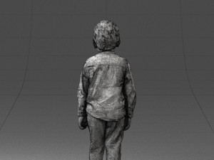boy in pose 0278 Modelo 3D