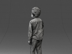 boy in pose 0278 Modelo 3D