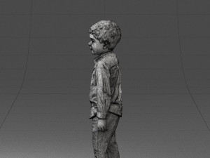 boy in pose 0278 Modelo 3D