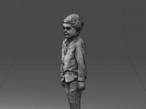 boy in pose 0278 Modelo 3D