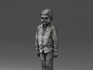 boy in pose 0278 Modelo 3D