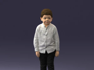 boy in pose 0278 3d print ready 3D Print Model
