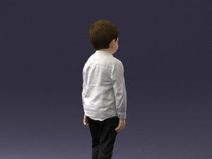boy in pose 0278 3d print ready 3D-Druckmodell