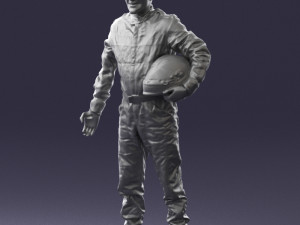 man in motorcycle clothes 0276 3D 模型