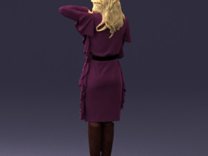 woman in pose 0222 3d print ready Modelo de impresión 3D
