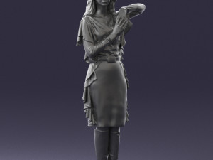 woman in pose 0222 3d print ready Modelo de impresión 3D