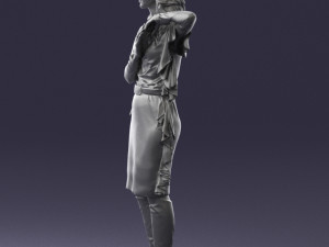 woman in pose 0222 3d print ready Modelo de impresión 3D