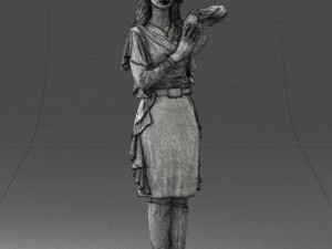 woman in pose 0222 3d print ready Modelo de impresión 3D