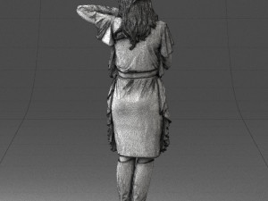 woman in pose 0222 3d print ready Modelo de impresión 3D