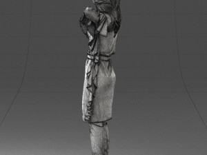woman in pose 0222 3d print ready Modelo de impresión 3D