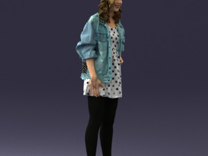 woman in pose 0225 3D Print Model