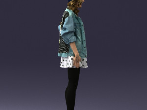 woman in pose 0225 3D Print Model
