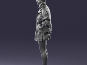 woman in pose 0225 3D Print Model