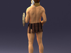 male gladiator 0230 3D Модель