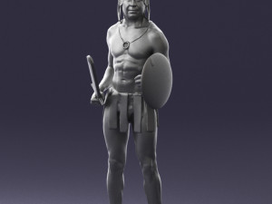 male gladiator 0230 3D Модель