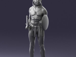 male gladiator 0230 3D Модель