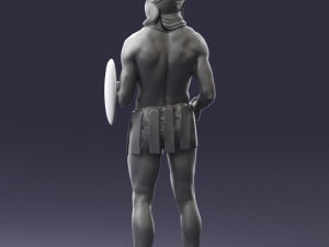 male gladiator 0230 3D Модель