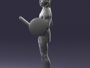 male gladiator 0230 3D Модель