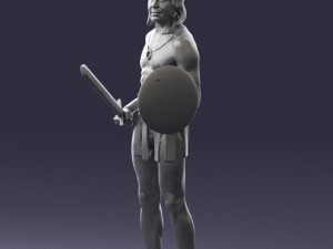 male gladiator 0230 3D Модель