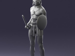 male gladiator 0230 3D Модель