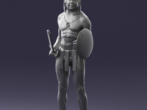 male gladiator 0230 3D Модель