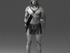 male gladiator 0230 3D Модель