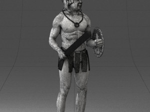 male gladiator 0230 3D Модель
