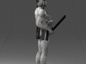 male gladiator 0230 3D Модель
