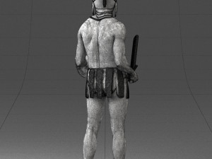 male gladiator 0230 3D Модель